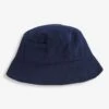 Jojo Maman Bebe JoJo Maman Bébé Navy Kids' Twill Bucket Sun Hat -Jojo Maman Bebe D18650s