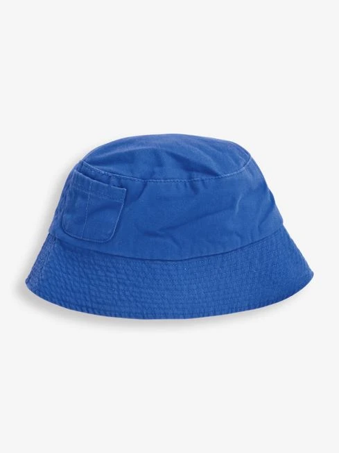 Jojo Maman Bebe JoJo Maman Bébé Cobalt Kids' Twill Bucket Sun Hat 3 Jojo Maman Bebe JoJo Maman Bébé Cobalt Kids' Twill Bucket Sun Hat