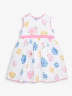 Jojo Maman Bebe JoJo Maman Bébé Mulberry Girls' Hydrangea Party Dress -Jojo Maman Bebe D18710s3