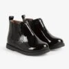 Jojo Maman Bebe JoJo Maman Bébé Black Patent Pretty Leather Chelsea Boots -Jojo Maman Bebe D40957s