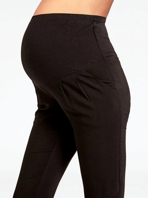 Jojo Maman Bebe JoJo Maman Bébé Black Jersey Maternity Trousers 5 Jojo Maman Bebe JoJo Maman Bébé Black Jersey Maternity Trousers - Image 3