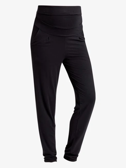 Jojo Maman Bebe JoJo Maman Bébé Black Jersey Maternity Trousers 6 Jojo Maman Bebe JoJo Maman Bébé Black Jersey Maternity Trousers - Image 4