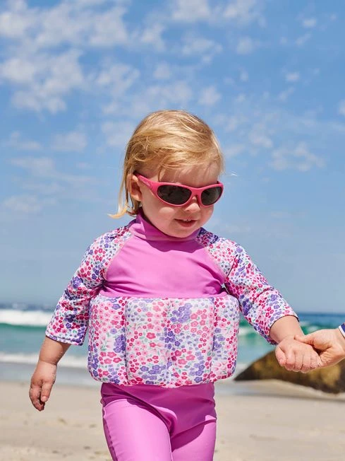 Jojo Maman Bebe JoJo Maman Bébé Floral Kids' Print Sun Protection Float Suit 5 Jojo Maman Bebe JoJo Maman Bébé Floral Kids' Print Sun Protection Float Suit - Image 3