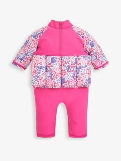 Jojo Maman Bebe JoJo Maman Bébé Floral Kids' Print Sun Protection Float Suit 12 Jojo Maman Bebe JoJo Maman Bébé Floral Kids' Print Sun Protection Float Suit -Jojo Maman Bebe D41003s5