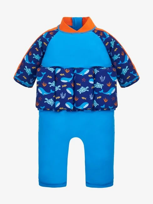 Jojo Maman Bebe JoJo Maman Bébé Ocean Kids' Print Sun Protection Float Suit 3 Jojo Maman Bebe JoJo Maman Bébé Ocean Kids' Print Sun Protection Float Suit