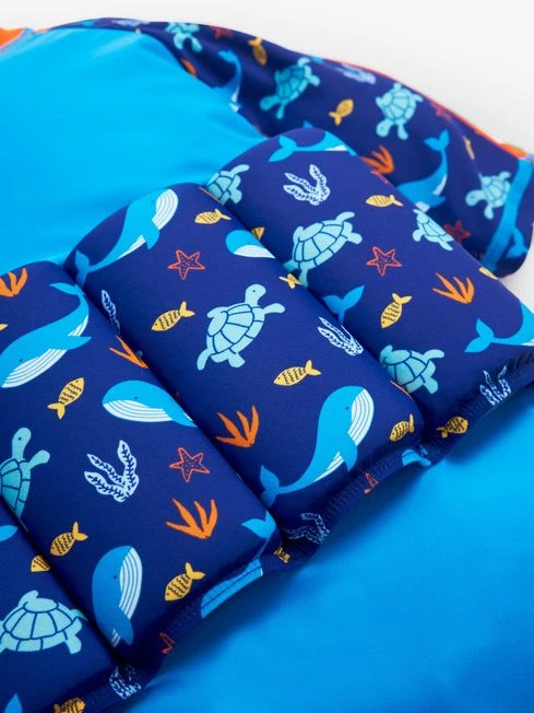 Jojo Maman Bebe JoJo Maman Bébé Ocean Kids' Print Sun Protection Float Suit 5 Jojo Maman Bebe JoJo Maman Bébé Ocean Kids' Print Sun Protection Float Suit - Image 3