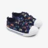 Jojo Maman Bebe JoJo Maman Bébé Navy Kids' Tractor Canvas Pumps -Jojo Maman Bebe D51881s
