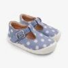 Start-Rite Blue Start-Rite Blue Daisy T-Bar First Walker Shoes