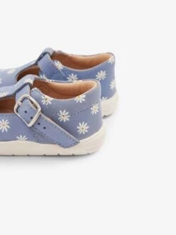 Start-Rite Blue Start-Rite Blue Daisy T-Bar First Walker Shoes -Jojo Maman Bebe D60911s4