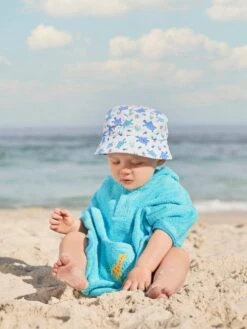 Jojo Maman Bebe JoJo Maman Bébé Ocean Kids' Turtle Bucket Sun Hat 6 Jojo Maman Bebe JoJo Maman Bébé Ocean Kids' Turtle Bucket Sun Hat -Jojo Maman Bebe D78617s2