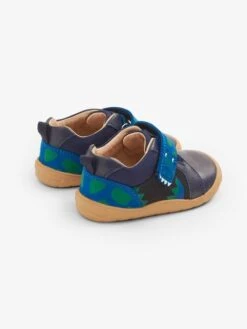 Start-Rite Navy Start-Rite Dino First Steps Trainer Shoes -Jojo Maman Bebe D79846s3