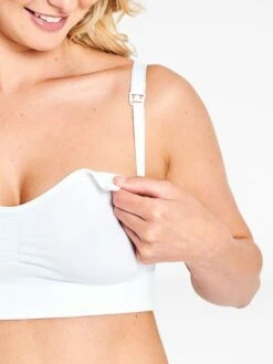 Emma Jane White Emma-Jane Seamfree Maternity & Nursing Bra -Jojo Maman Bebe T55219s3